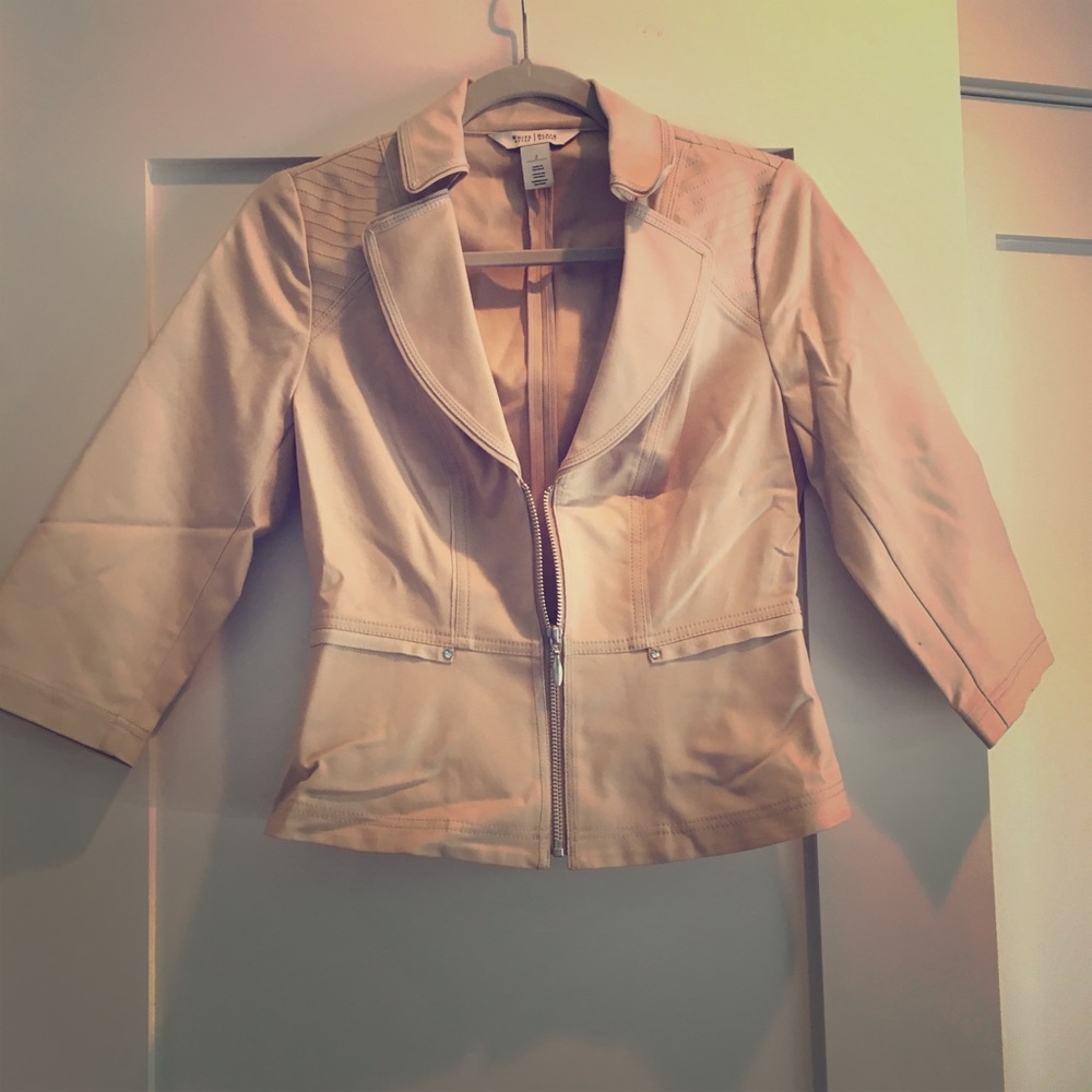 White House Black Market Tan Jacket